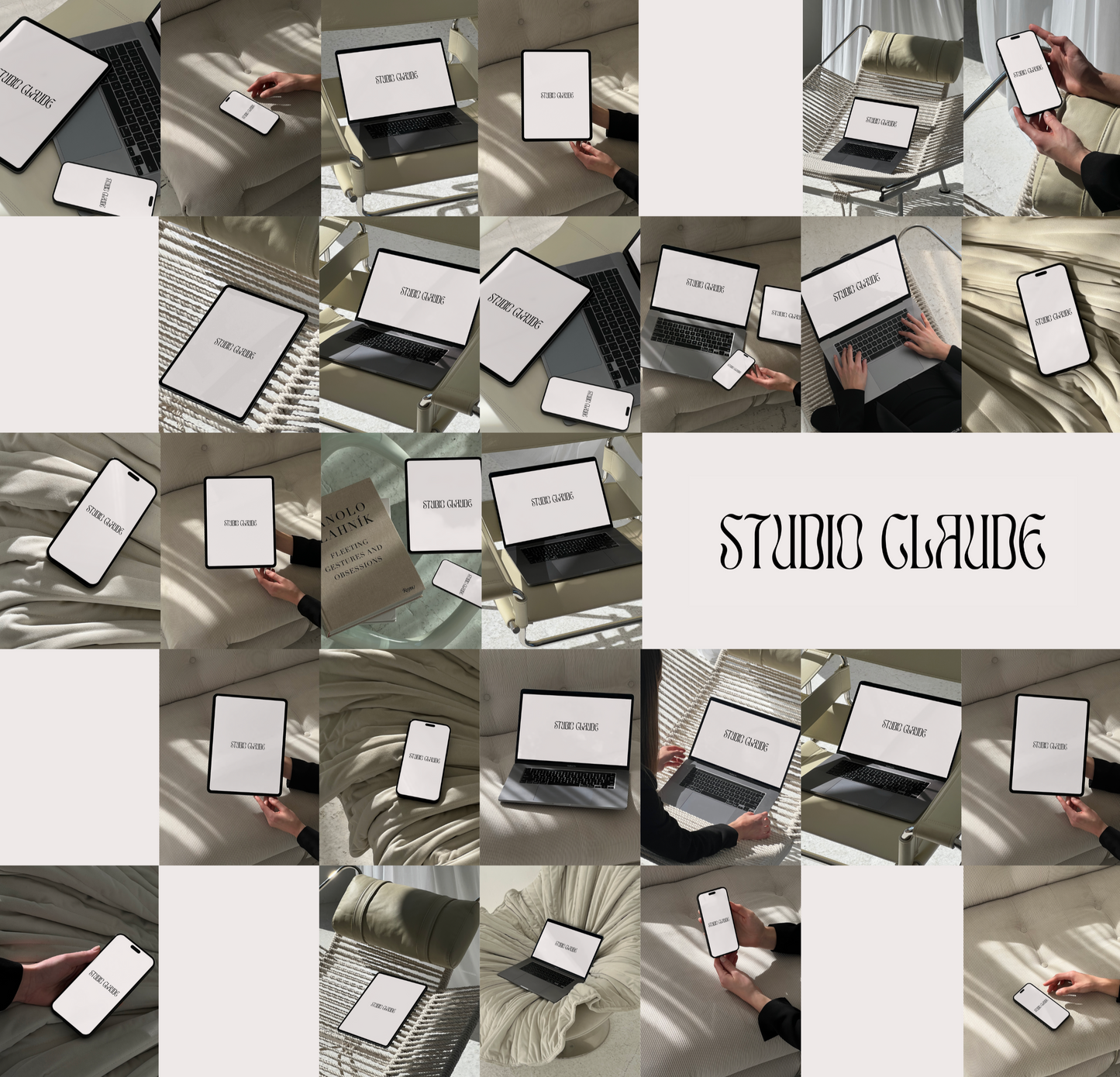 Blanche Mockup Bundle