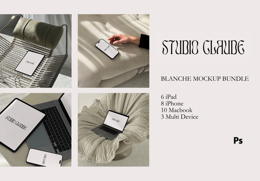 Blanche Mockup Bundle