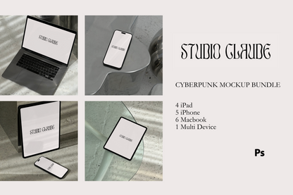 Cyberpunk Mockup Bundle