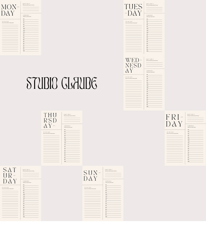 Blanche Daily Planner
